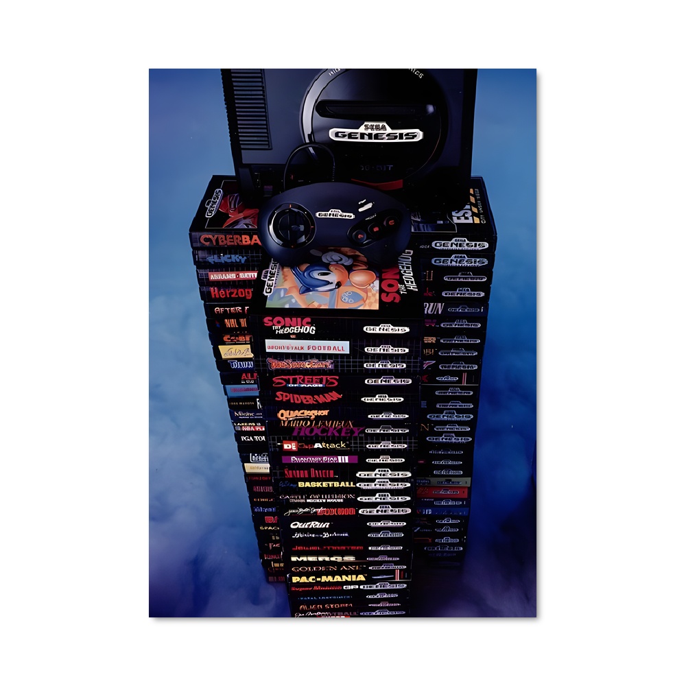 Poster Sega genesis